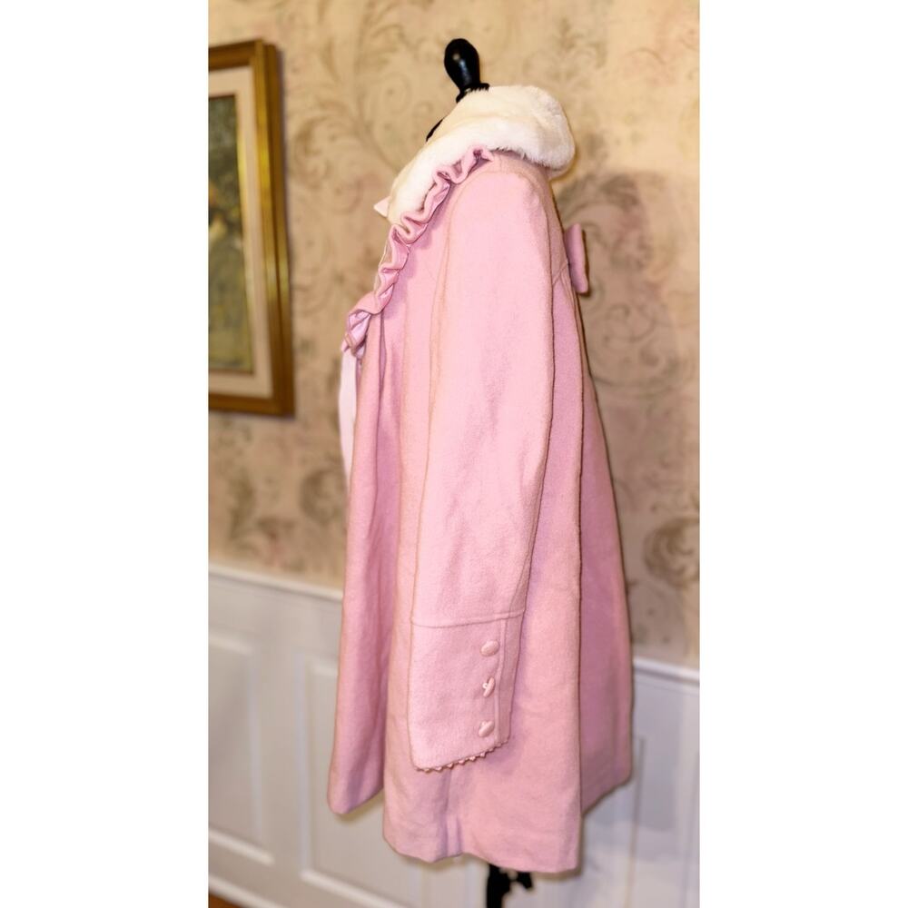 Angelic Pretty Marianne Coat Pink Sweet Lolita J Fashion Kawaii Dollcore Japan - Picture 11 of 16